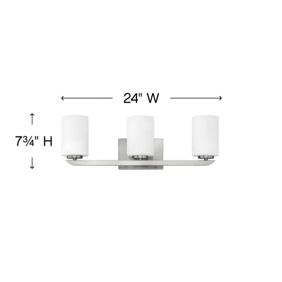 Medium Three Light Vanity - Image 2