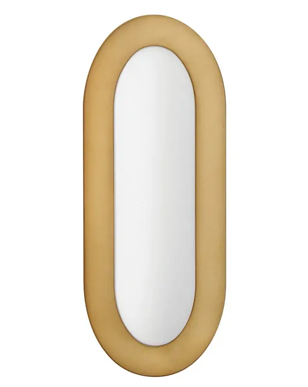 Beautifully retro, Emme showcases a midcentury-inspired elliptical design. Etched opal glass surrounded by a robust, oversized frame creates a vintage feel and soft, warm illumination. Versatile sconce silhouettes feature concealed on/off switches and removable cords to complement any bathroom, kitchen, or living space.