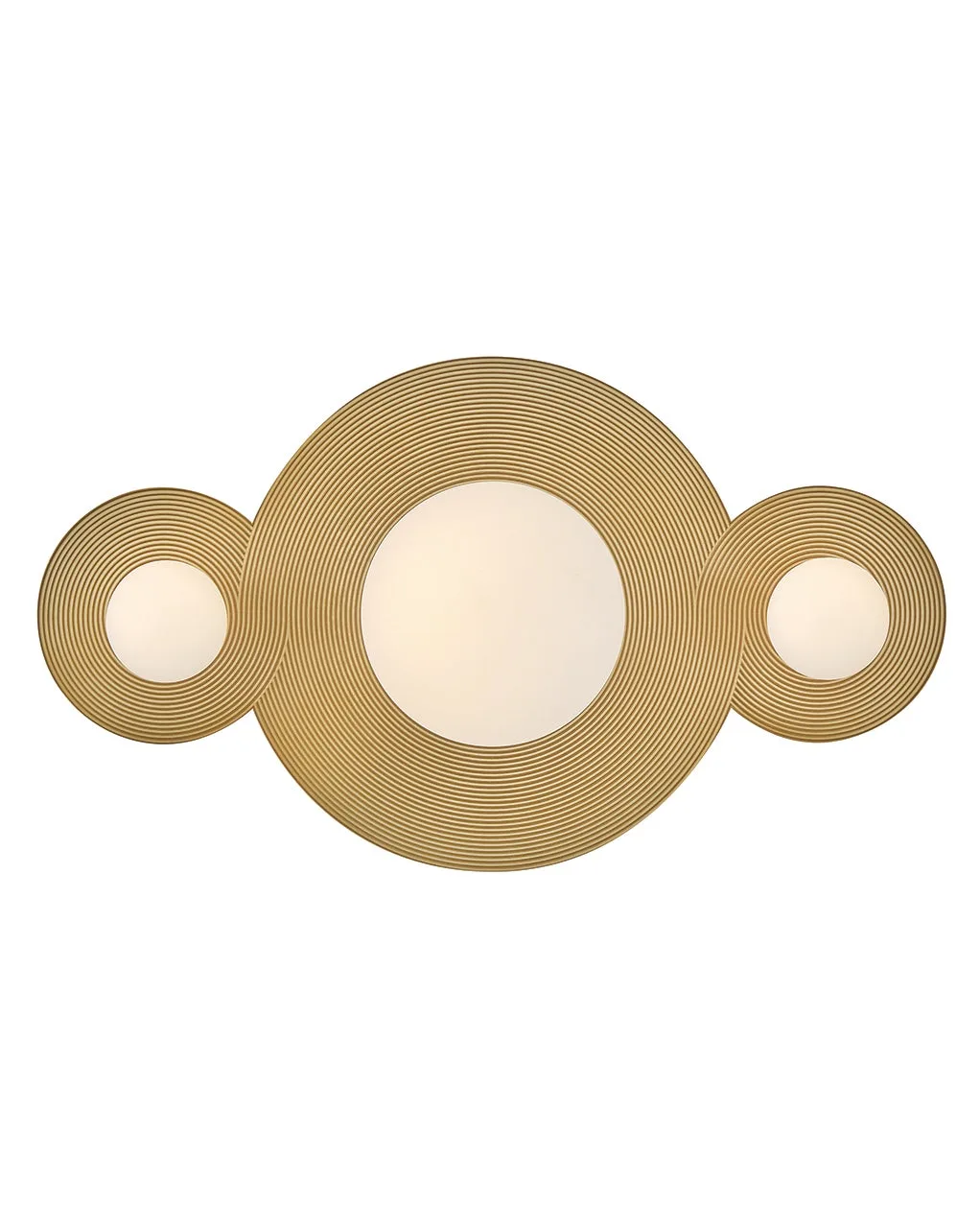 Rhea LED Vanity Light in Heritage Brass