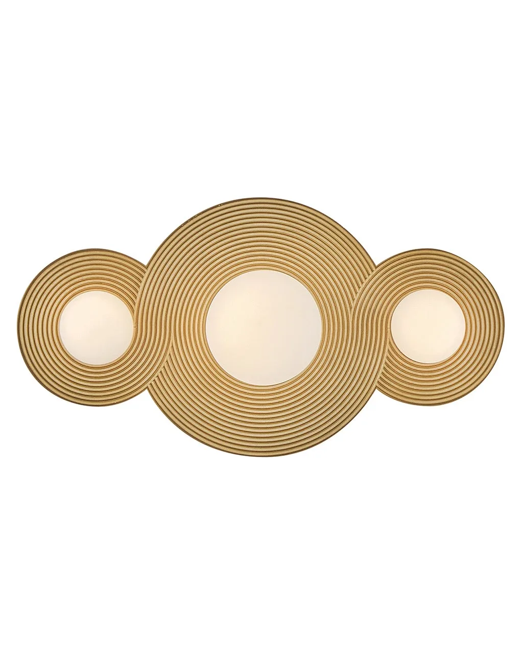 Rhea LED Vanity Light in Heritage Brass