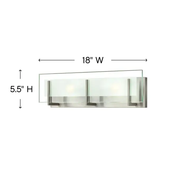 Small Two Light Vanity - Image 2