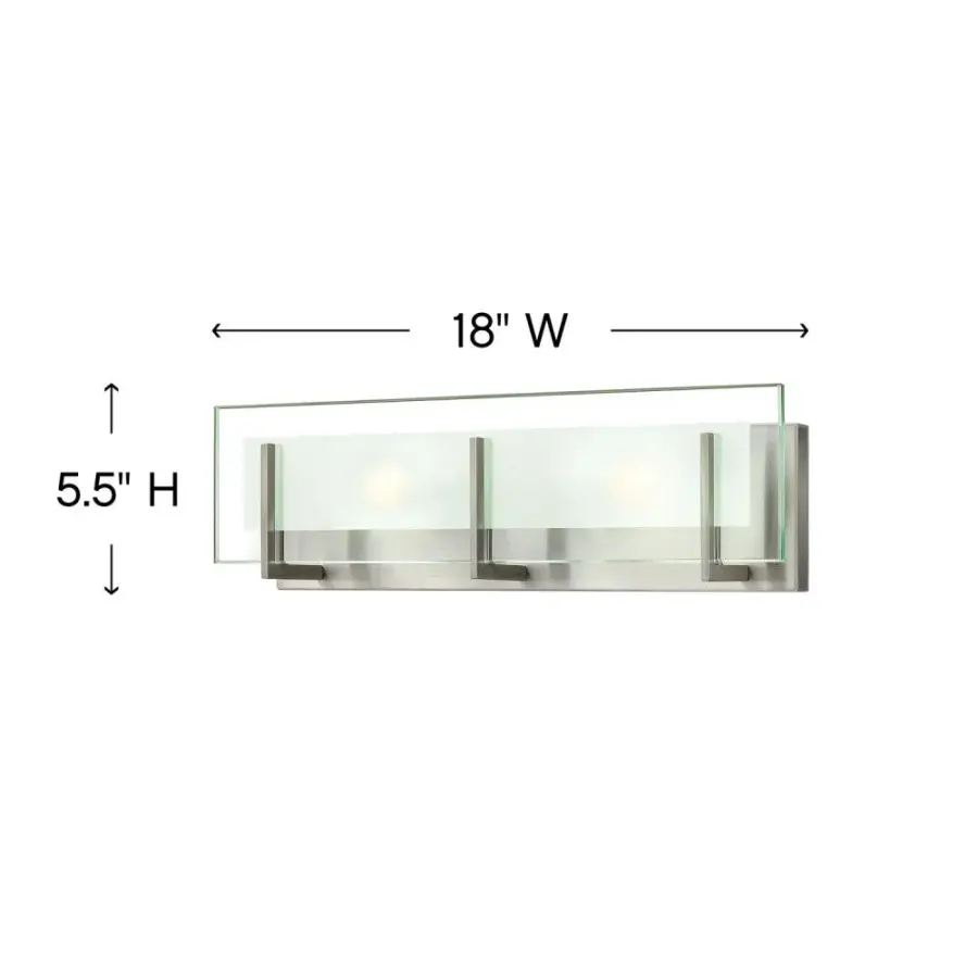 Small Two Light Vanity - Image 2