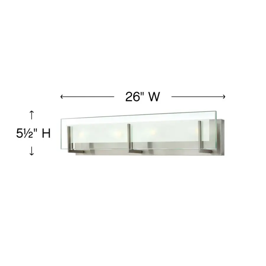 Large Four Light Vanity - Image 2