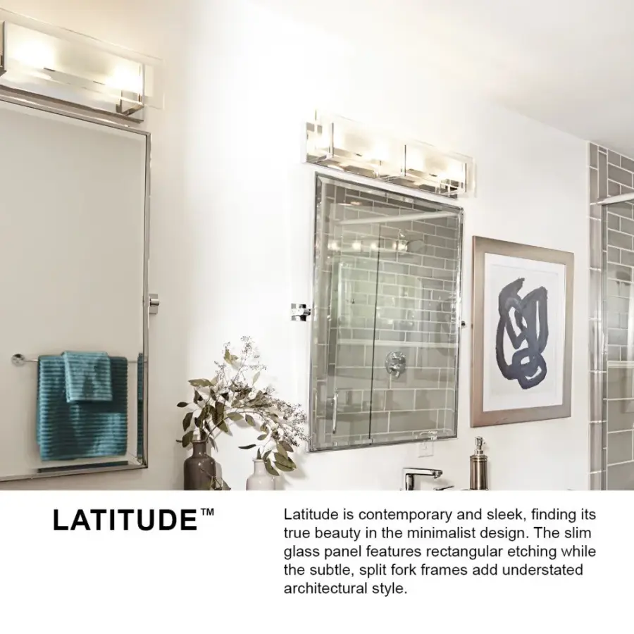 Latitude 6-Light Vanity in Brushed Nickel - Image 4