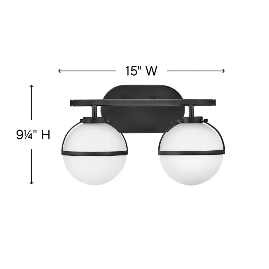 Small Two Light Vanity - Image 2