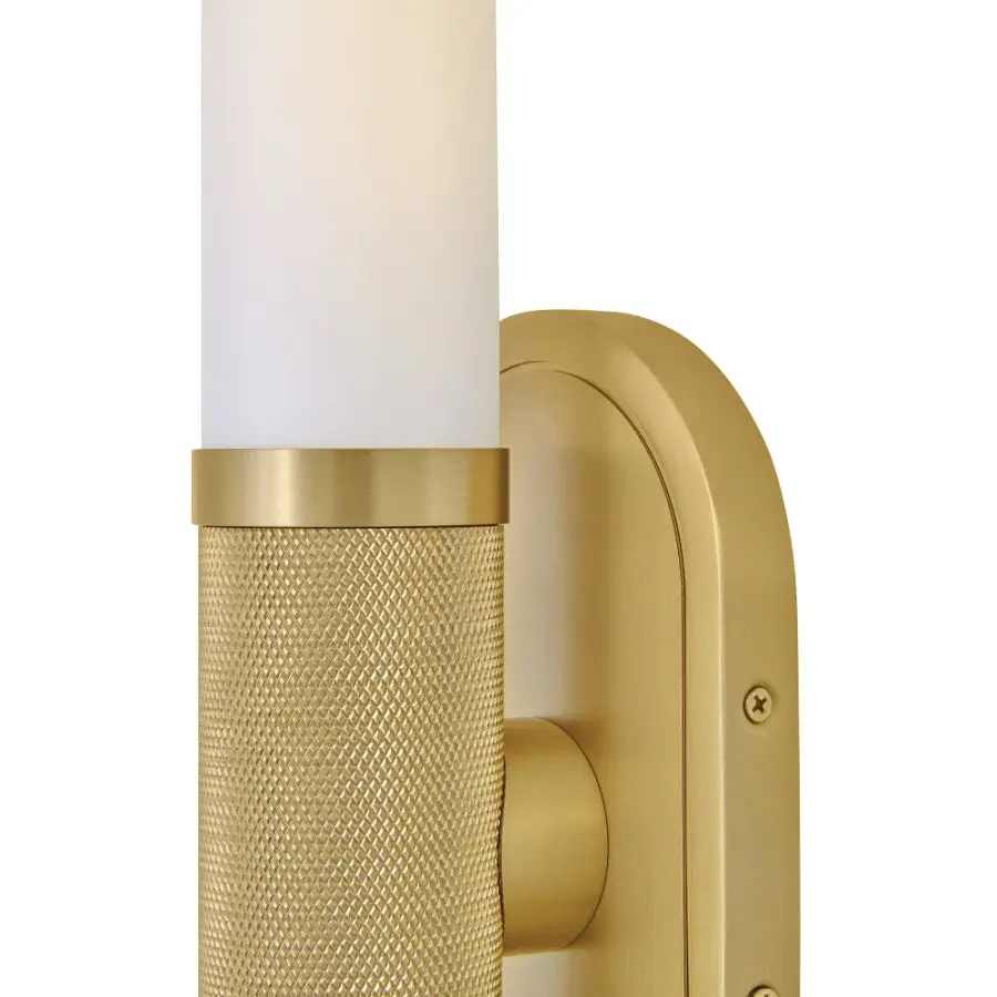 Thayer LED Wall Sconce in Lacquered Brass - Image 5