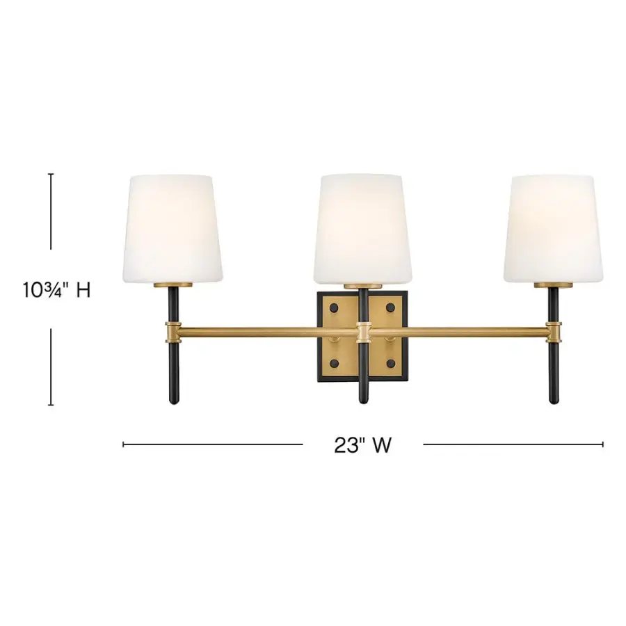 Medium Three Light Vanity - Image 2