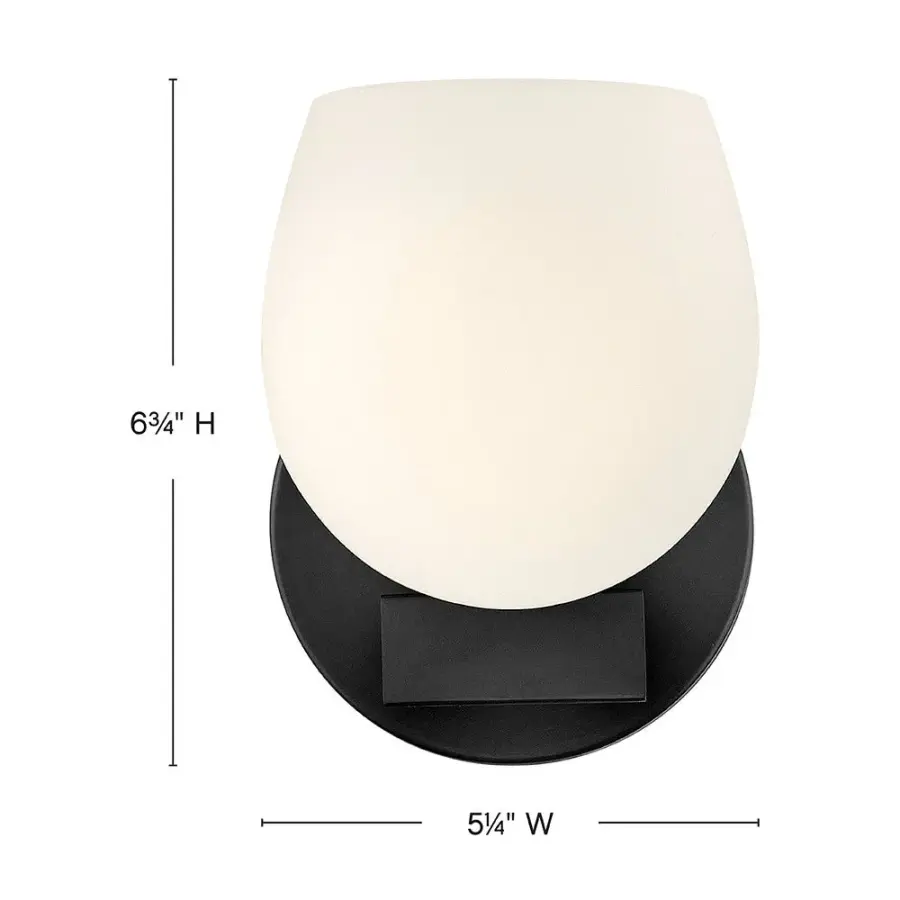 Small Single Light Sconce - Image 2