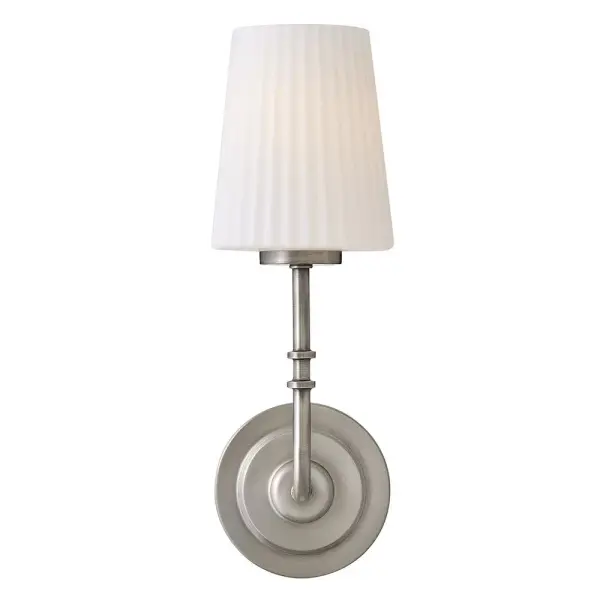 McKenna LED Wall Sconce in Antique Nickel - Image 9
