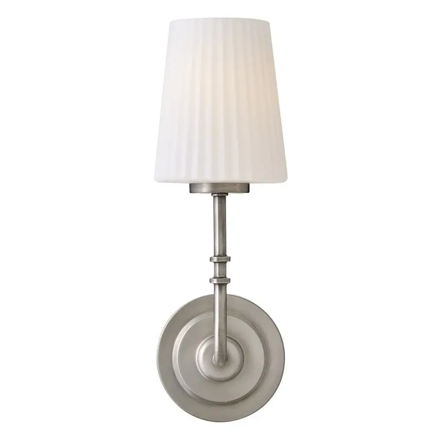 McKenna LED Wall Sconce in Antique Nickel - Image 9