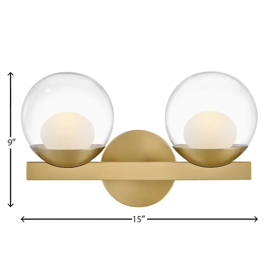 Small Two Light Vanity - Image 2