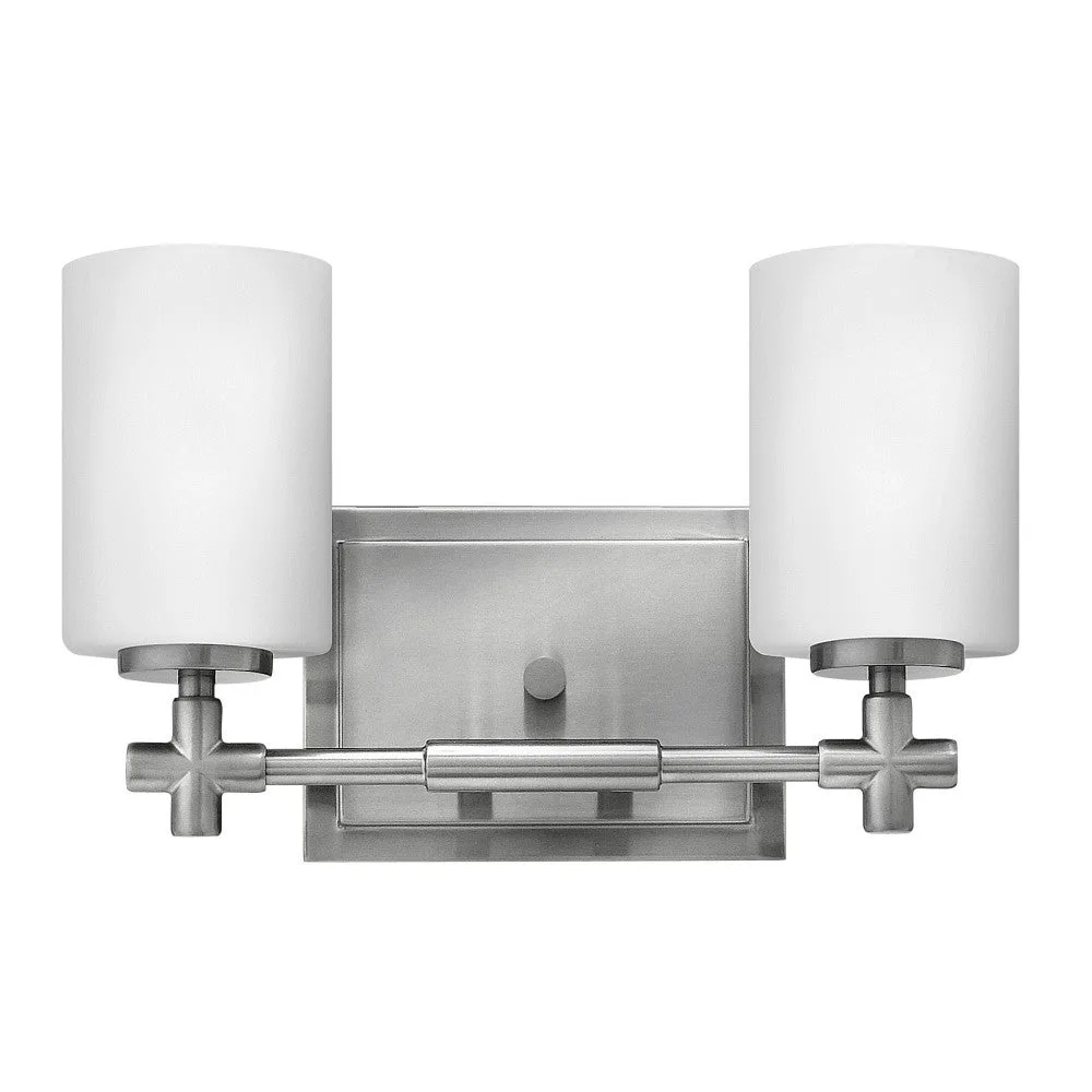Laurel 2-Light LED Vanity in Brushed Nickel