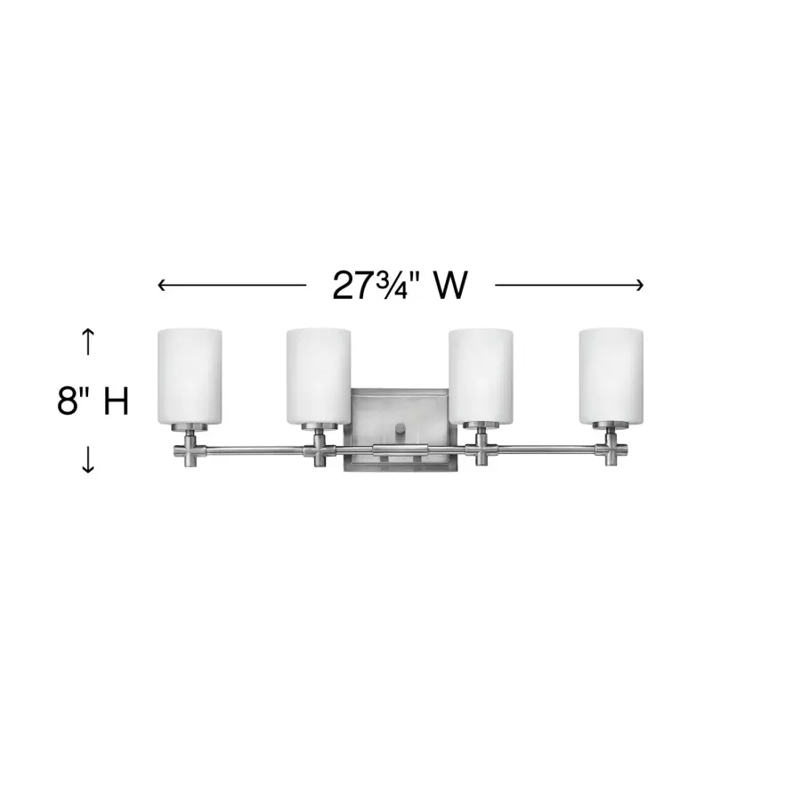 Large Four Light Vanity - Image 3