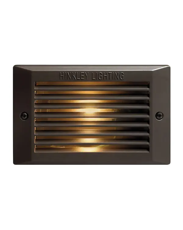 Brick and Step LED Step Light in Bronze