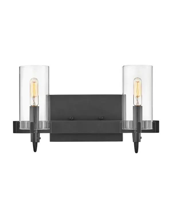 A versatile stunner, Ryden‘s chic, modern-industrial silhouette is practical yet stylish, featuring elongated glass shades held by heavy cast prongs. Classic finishes are complemented by black, fabric-wrapped cord and subtle detailing.