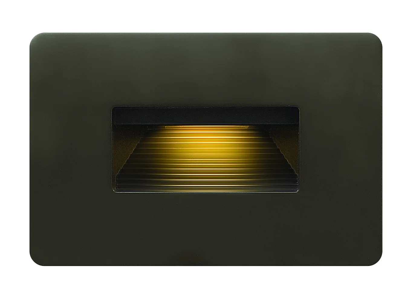 Luna LED Step Light in Bronze