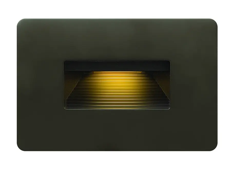 Luna LED Step Light in Bronze