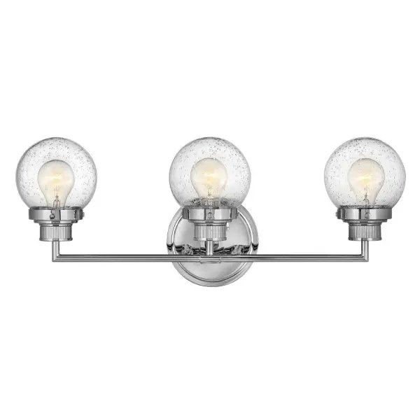 Poppy LED Vanity Light in Chrome - Image 5