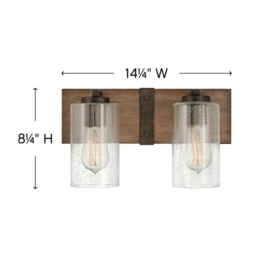 Small Two Light Vanity - Image 2