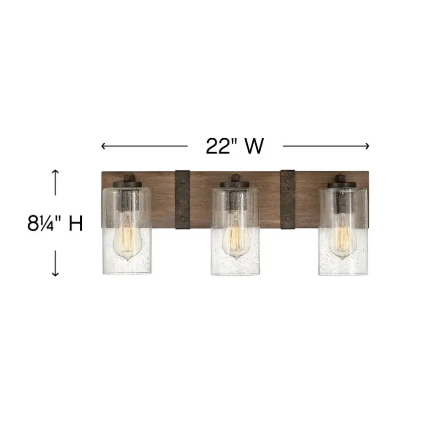 Medium Three Light Vanity - Image 2
