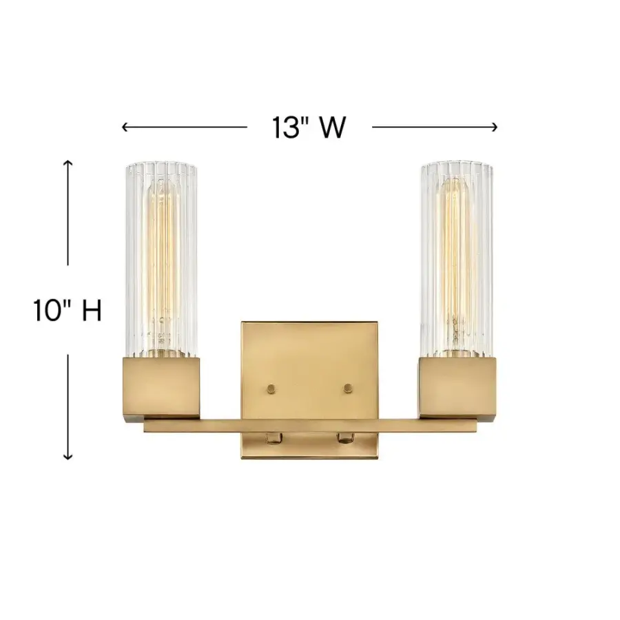 Small Two Light Vanity - Image 2