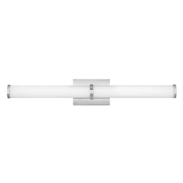 Minimal in form, Simi makes a strong case for simplicity. Sleek end caps and a center bracelet in Chrome or Brushed Nickel finish options add a seamless finishing touch to the slim profile.