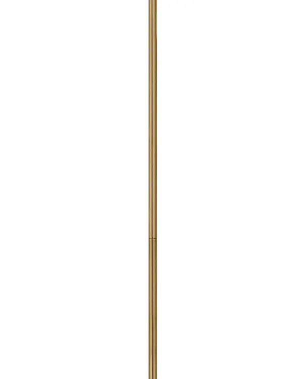 A functional accessory piece that allows for customized hanging heights on compatible pendant fixtures. The heritage brass finish provides a warm, traditional aesthetic that coordinates with period-appropriate lighting.