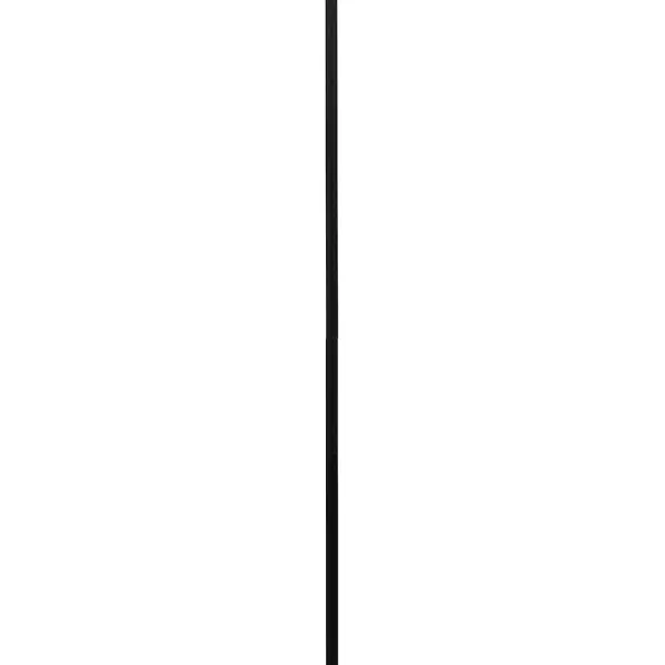 A functional aluminum stem accessory that extends pendant fixture drop length by 12 inches. Lightweight construction in black finish allows for ceiling height customization and design flexibility.