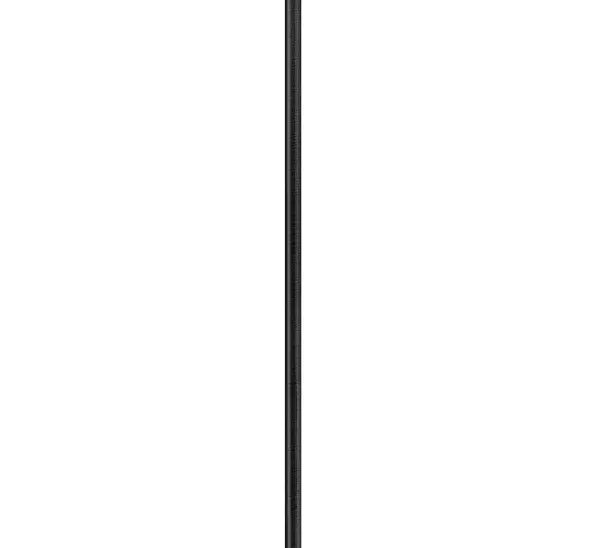 A functional steel stem accessory that extends pendant fixtures by 12 inches, allowing for customized hanging heights. Finished in black to coordinate with compatible fixtures in the Stem collection.