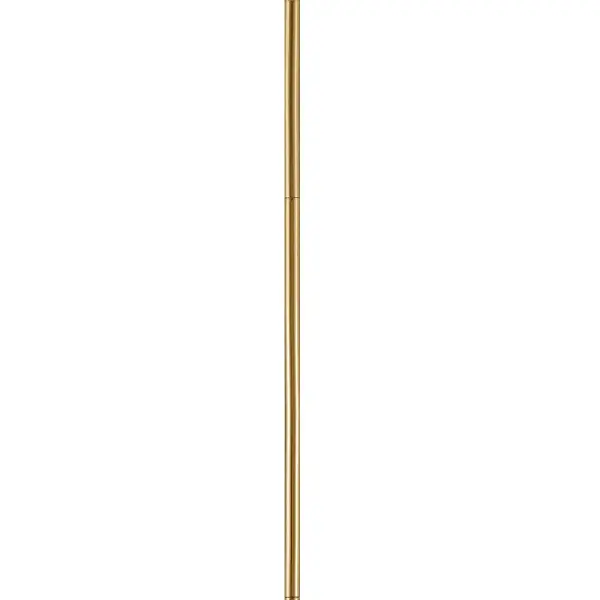 A versatile 12-inch stem extension in bright brass finish that allows precise height adjustment for pendant fixtures. Ideal for high ceilings or creating dramatic drops over dining tables and islands.