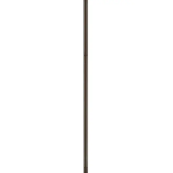A versatile 12-inch steel stem in black oxide finish that allows precise height adjustment for pendant fixtures. Ideal for high ceilings or creating dramatic drops over dining tables and islands.