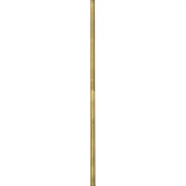 A functional steel stem accessory in Heritage Brass finish that allows for customized hanging heights on compatible pendant fixtures. Standard 1/4-18 NPS threading ensures broad compatibility.