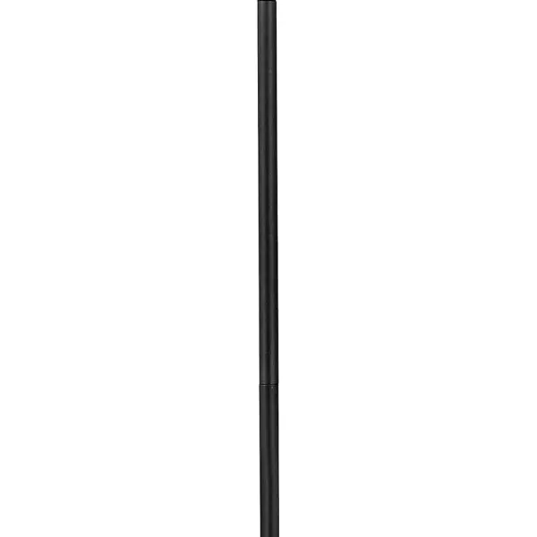 A functional steel stem accessory that extends pendant fixture drop length by 12 inches. Durable black finish coordinates with modern and traditional fixtures. Simple installation for ceiling height adjustments.