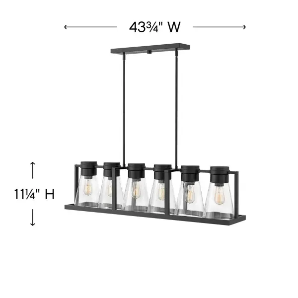 Refinery is a chic interpretation of modern-industrial design. A variety of stylish glass and finish options ensure this pared down style can seamlessly add a dash of retro-modern charm to any space. - alternate view