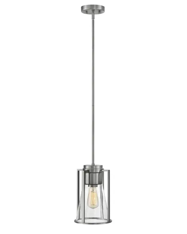 Refinery is a chic interpretation of modern-industrial design. A variety of stylish glass and finish options ensure this pared down style can seamlessly add a dash of retro-modern charm to any space.