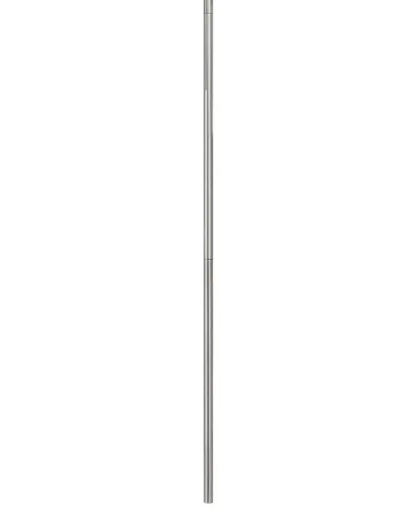 A polished nickel cord cover that conceals pendant light cords for a refined, professional finish. At nearly 25 inches, it works with standard ceiling heights and complements contemporary to traditional fixtures.