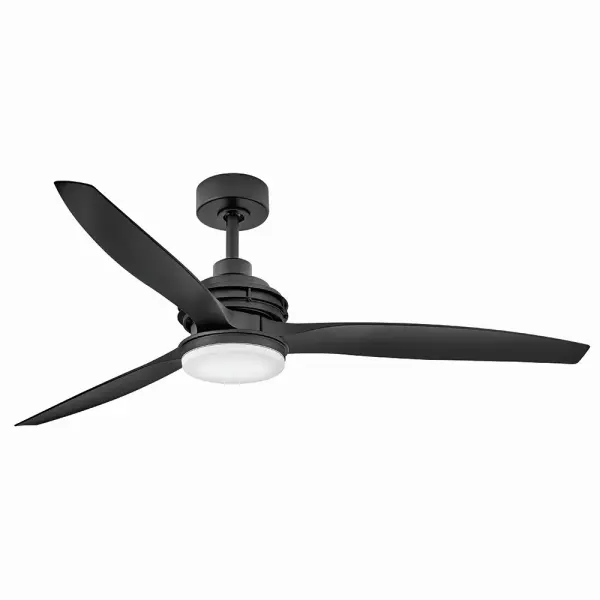 The Artiste combines transitional elegance with modern efficiency. Its 60-inch blade span and powerful DC motor deliver exceptional airflow while the integrated LED provides warm, energy-efficient lighting. Wet-rated for outdoor use.