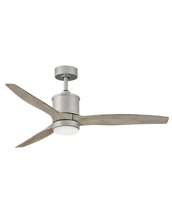 The Hover ceiling fan combines sleek modern design with exceptional functionality. Its integrated LED lighting, DC motor technology, and wet-rated construction make it ideal for both indoor and outdoor spaces.
