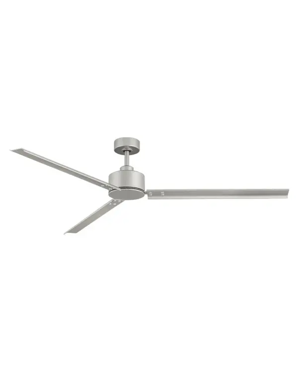 The Indy 72" ceiling fan delivers exceptional airflow with raw industrial style. Its wet-rated construction and powerful 6425 CFM output make it ideal for both spacious interiors and covered outdoor areas.