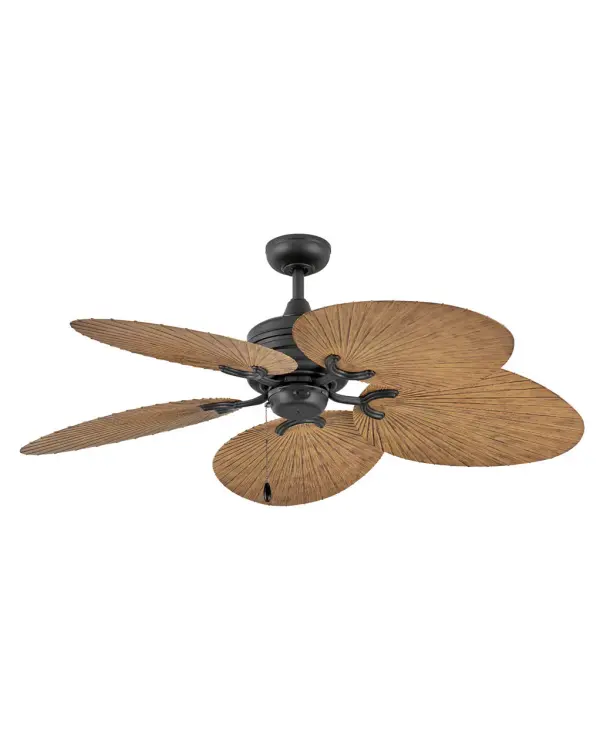 The Tropic Air delivers exceptional airflow (6345 CFM) with remarkable energy efficiency (212 CFM/W) in a sleek coastal design. Its DC motor technology and wet rating make it ideal for both indoor and outdoor spaces.