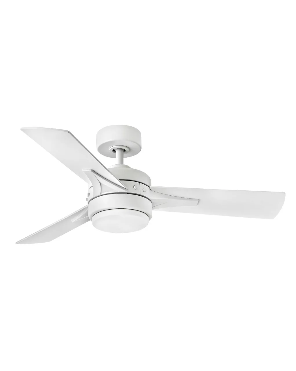 Ventus 44" Ceiling Fan with LED Light in Matte White