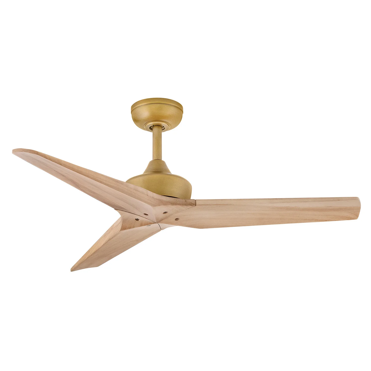 Chisel 44" Smart Ceiling Fan in Heritage Brass