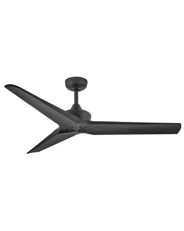 Chisel 52" Ceiling Fan in Matte Black