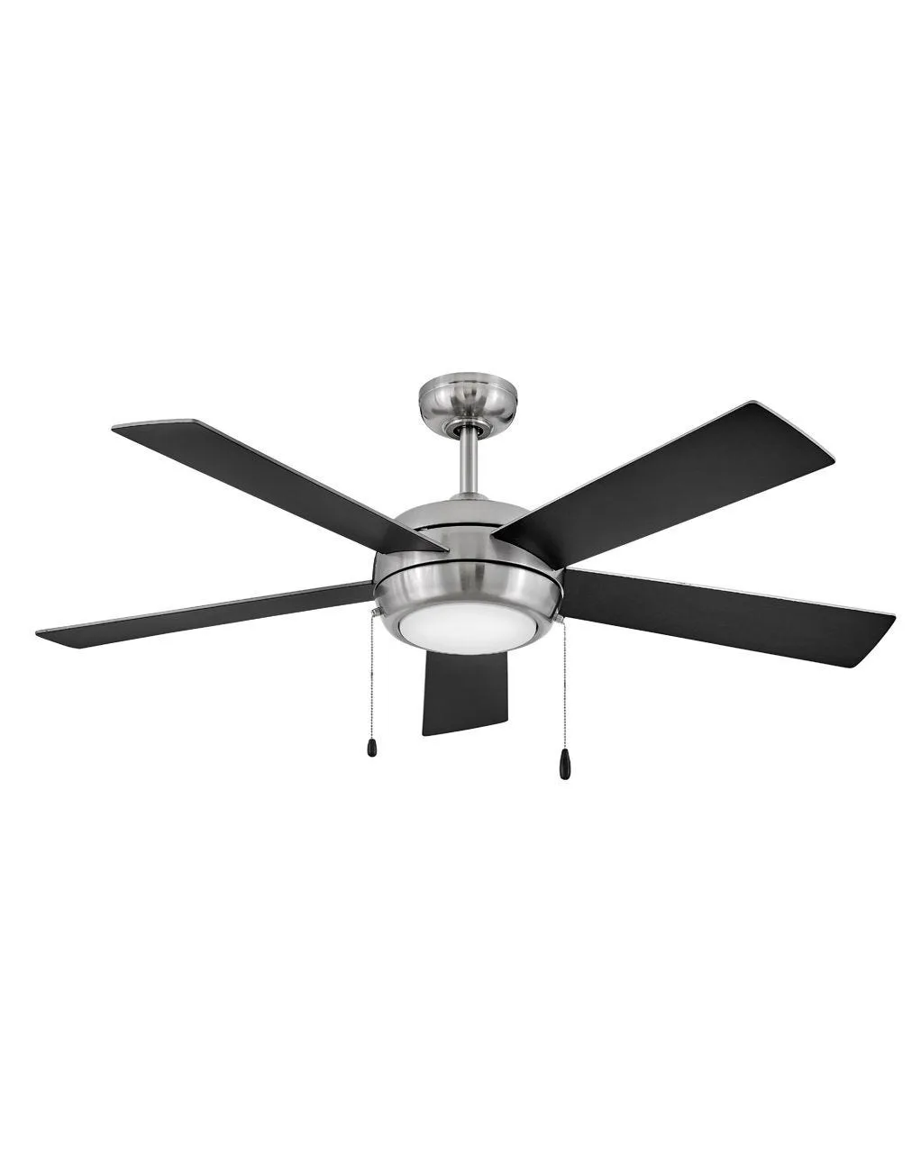 Croft 52" Ceiling Fan with LED Light Kit in Brushed Nickel