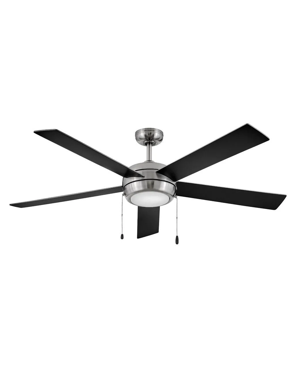 Croft 60" Ceiling Fan with LED Light Kit in Brushed Nickel