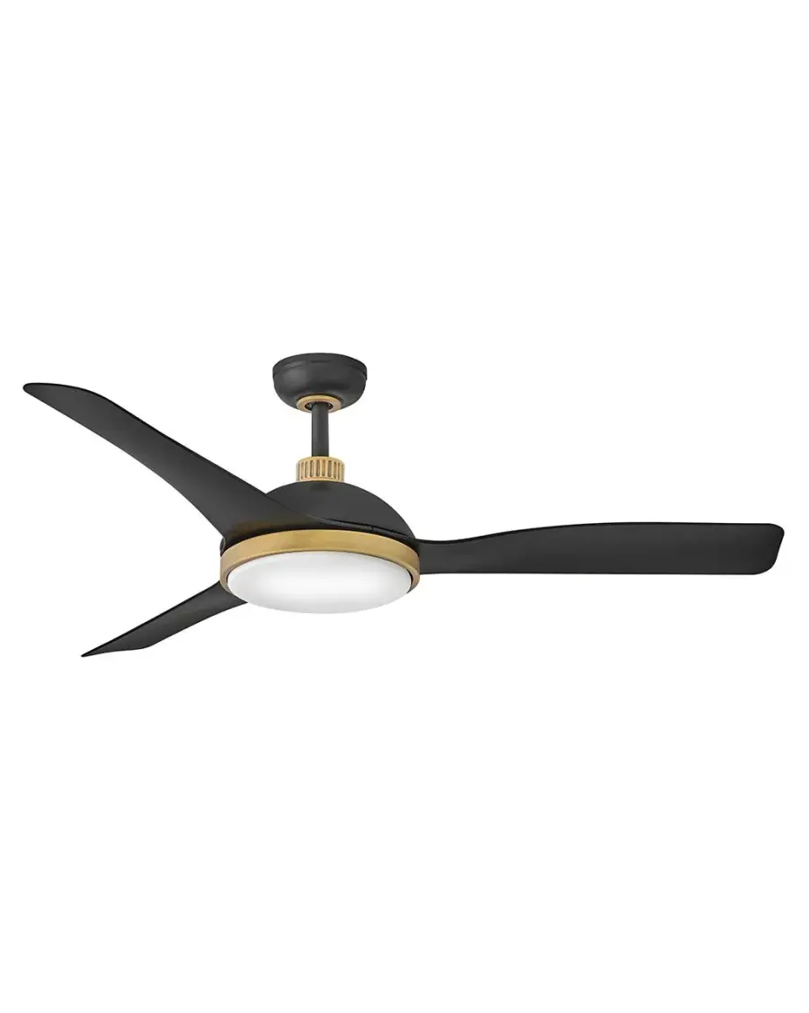 Alba 56" Ceiling Fan in Matte Black