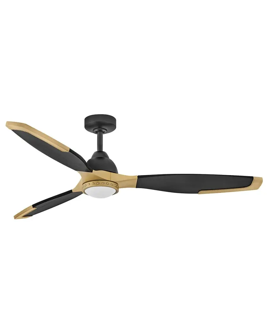 Aileron 60" Ceiling Fan in Matte Black