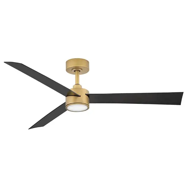 The Speck combines timeless design with cutting-edge features. Its heritage brass finish and wood blades suit both traditional and modern spaces, while WiFi connectivity and 6-speed DC motor deliver efficiency and convenience.