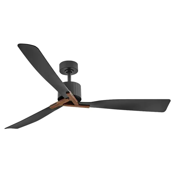 The Rafter combines minimalist Nordic design with modern smart technology. Wooden blade accents and indirect LED uplighting create warmth, while WiFi connectivity and 6-speed DC motor deliver whisper-quiet performance.
