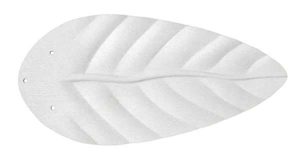 Durable composite blade set designed specifically for the Leaf Blade collection. The crisp appliance white finish offers a clean, modern aesthetic that complements contemporary interiors.